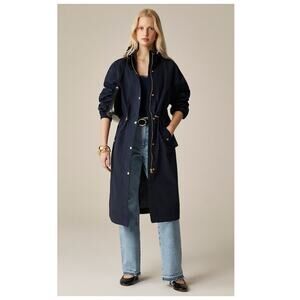 J. Crew Perfect Raincoat Size Large